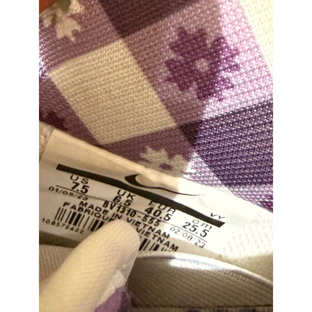Nike new concepts Low SB Purple Lobster Retro Men‘s BV1310-555 size 7.5 - Picture 8 of 9